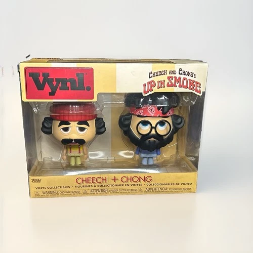 FUNKO POP! CELEBRITIES - CHEECH + CHONG - 2019 4" VINYL - UP IN SMOKE - VAULTED