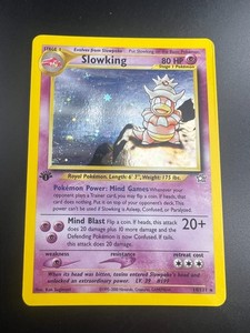 Slowking - 14/111 - Pokemon Neo Genesis 1st Edition Holo Rare Card WOTC NM