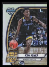 2024-25 Bowman University Chrome #39 Kam Jones Refractor