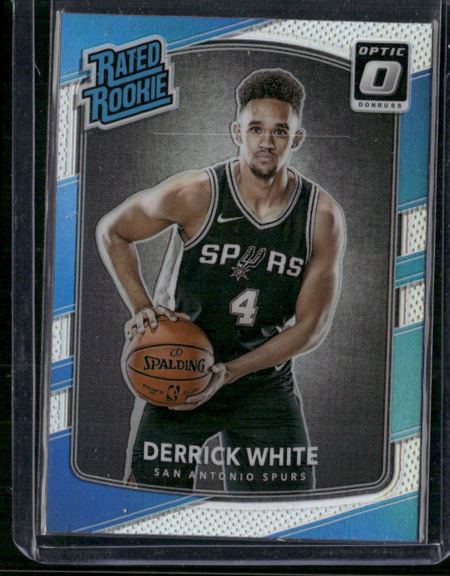 2017-18 Donruss Optic #172 Derrick White Holo
