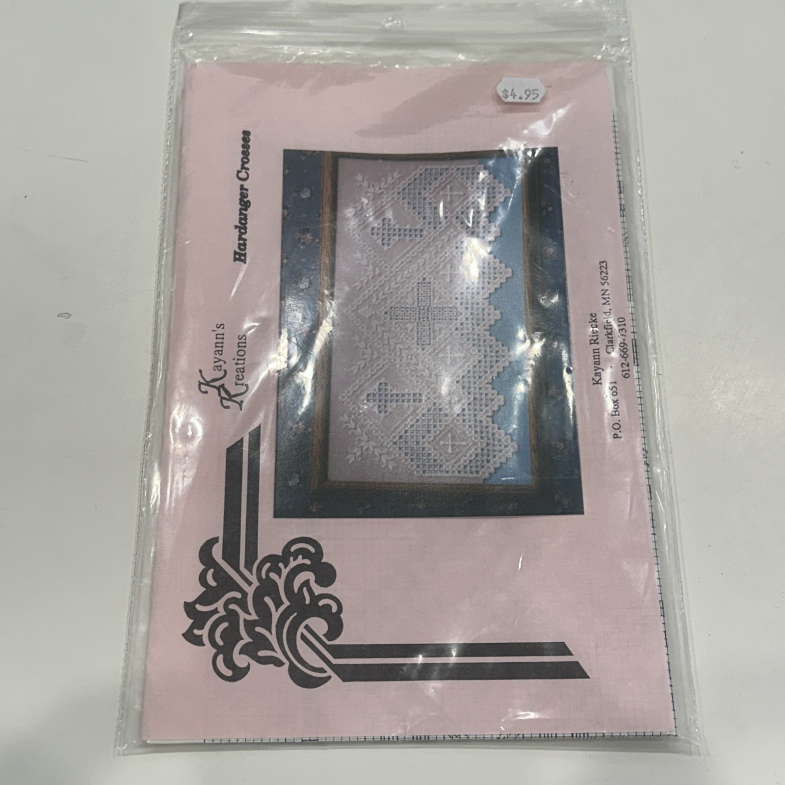 Kayan’s Kreations Needlestitch Pattern Hardanger Crosses Leaflet ...