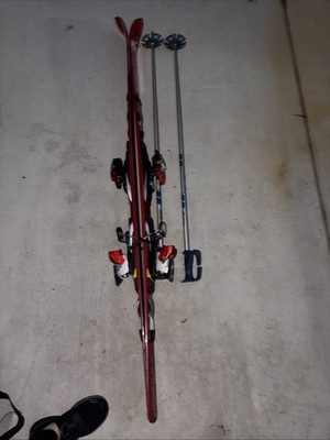 Salomon Equipe 10 3V 168 cm Ski + Salomon 9 14 Bindings plus reflex poles 2
