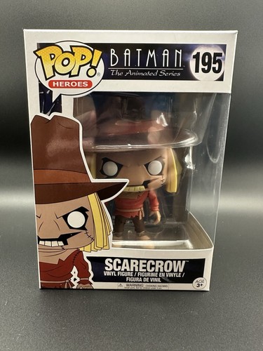Funko Pop! Batman Animated Series Scarecrow #195 Vinyl Figur mit Beschützer