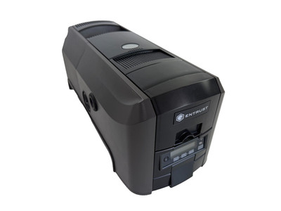 DATACARD ENTRUST CD820 PX30 COLOR ID CARD PRINTER - NO KEY/ADAPTER