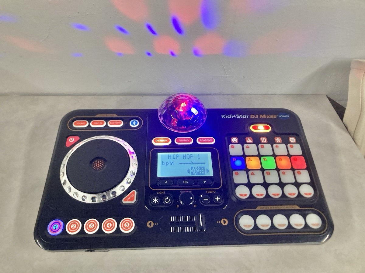 VTech Kidi*Star DJ Mixer Kids Electronic Music Mixer Bluetooth