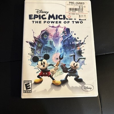 Disney Epic Mickey 2: The Power of Two (Nintendo Wii, 2012)