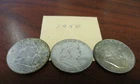 Franklin Half Dollar Lot of 3 - 90% Silver - 1950 ,1955 ,1956