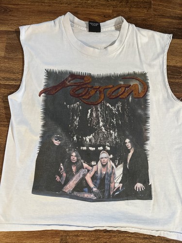 Camicia vintage veleno uomo XL Native Tongue Tour 1993 punto singolo double face - Foto 2 di 9