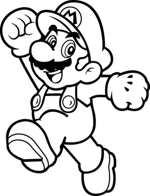 2x Super Mario Vinyl Aufkleber Sticker