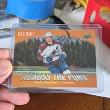 Upper Deck Allure 2024-25 Mikko Rantanen Avalanche Across the Pond Orange #ATP-3