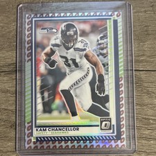 2025 Panini Donruss Optic Kam Chancellor Football Emoji Prizm #45 /16 Seahawks