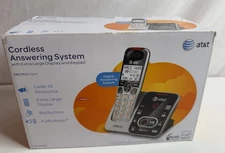 AT&T Digital Answering System Caller ID Cordless Phone CRL32102 New (Open Box)