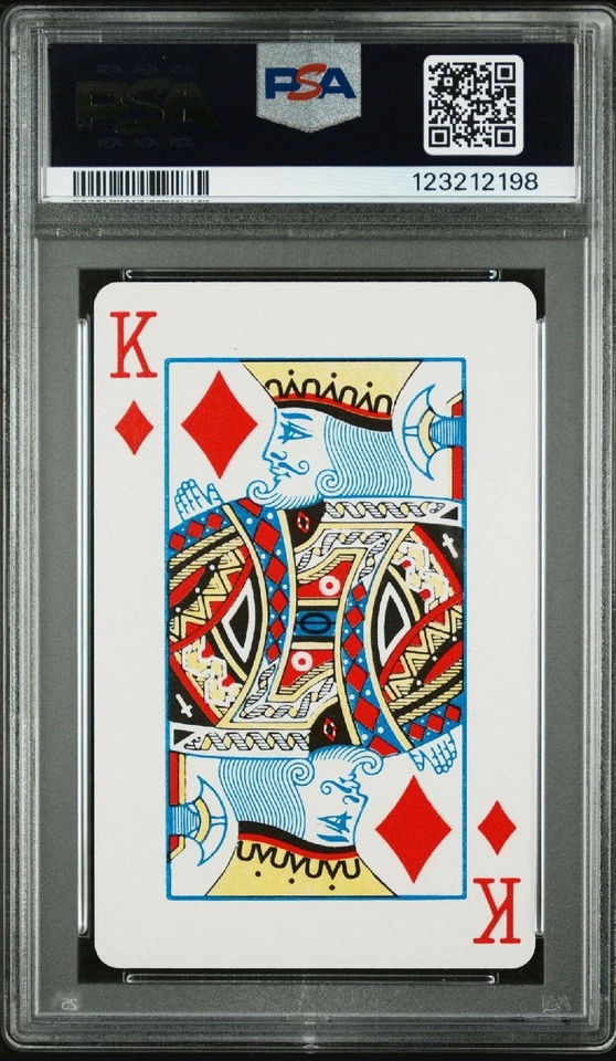 1978 Sports Deck ARNOLD PALMER Rookie (RC) King Of Diamonds PSA 10 - Image 2 of 2