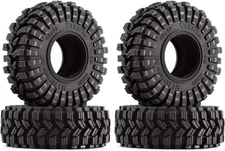 INJORA 1.0 Tires - All Terrain Super S5 King Trekker Soft Sticky for... 