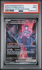 2025 POKEMON DRI EN-DESTINED RIVALS #231 TEAM ROCKET'S MEWTWO EX PSA 9
