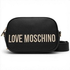 Moda Love Moschino Borsa a tracolla Grs Donna Nero in Eco-pelle