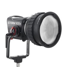 Aputure STORM 400x LED Light V-Mount CF7 Fresnel and Barn Doors Kit