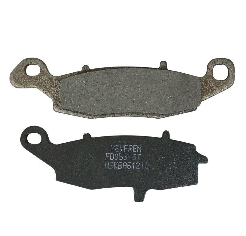 Plaquettes de frein touring organique contre les sifflements de frein moto