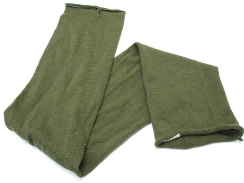 USGI MILITARY OD GREEN WOOL SCARF GUN SOCK TUBE NECK WÄRMER 8440-00-823-7520 - Bild 3 von 6