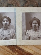 Antique African American Cabinet * Colored Females Lot * COAHOMA COLLEGE 