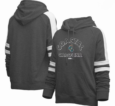 Camp David Women s Large Coastal Carolina Replay Hoodie Dark Gray College New