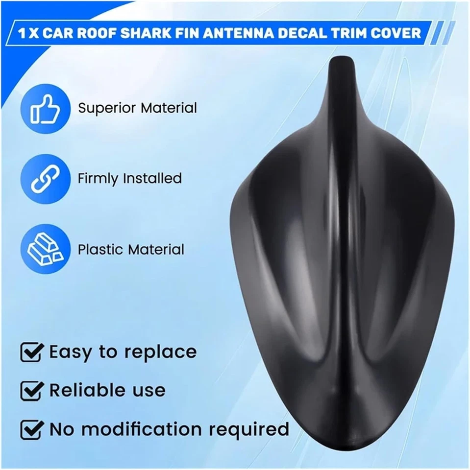 Roof Shark Fin Antenna Cover For BMW X3 G01 G02 G30 G31 G32 X5 G05 G07 530i 528i Foto 4 de 4