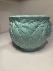 McCoy Pottery Sea Foam Green  Diamond Quilted Planter Jardiniere Pot 1939
