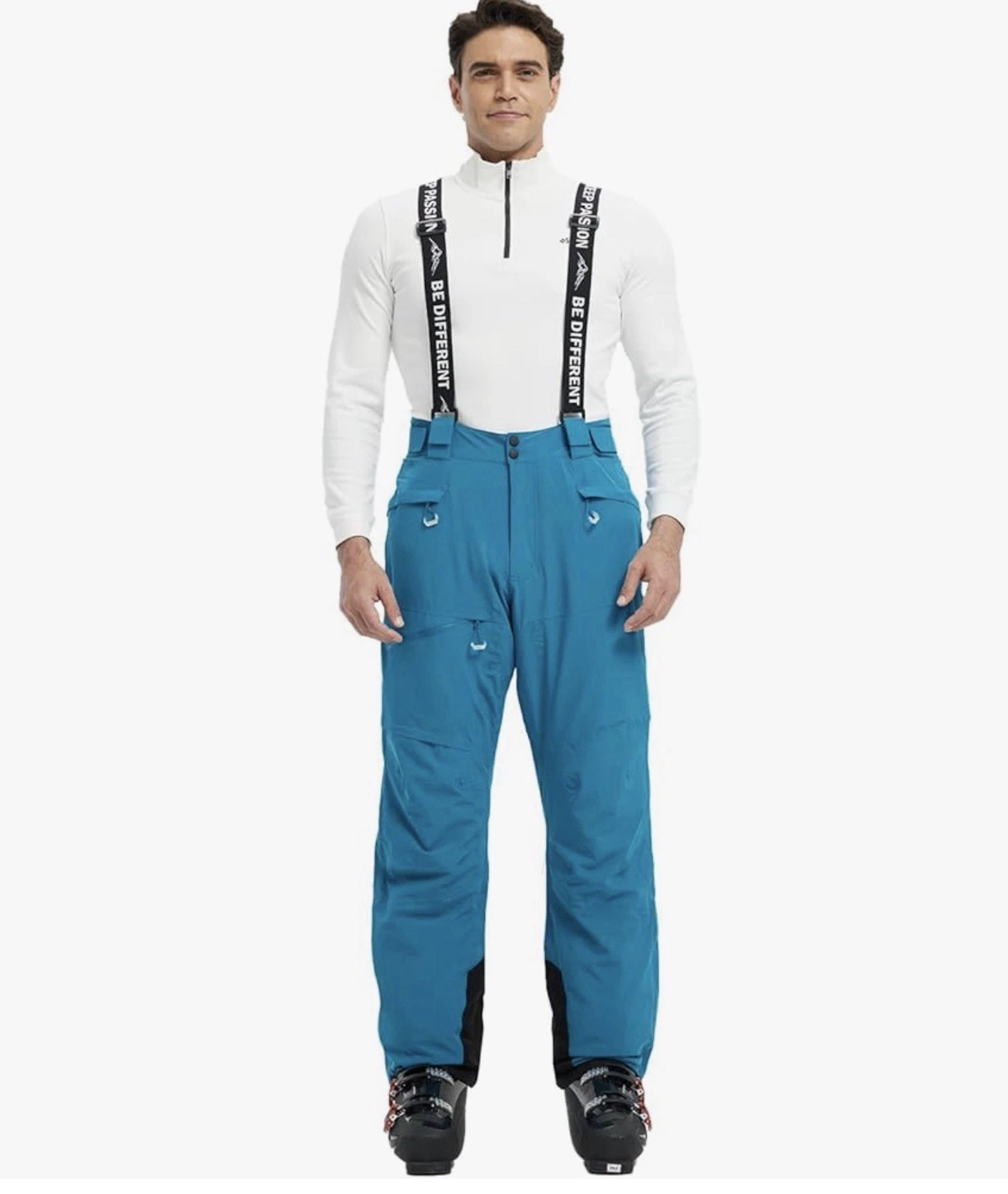 Fit Space Mens Insulated Ski/snowboarding Waterproof Pants-large
Opens in a new window or tab