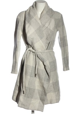 MANGO BASICS Übergangsmantel Damen Mantel Gr. DE 34 hellgrau Casual-Look