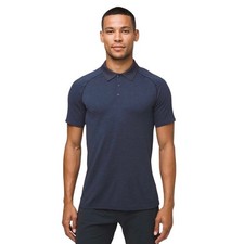 Lululemon Metal Vent Tech Polo 2.0Mineral Blue/True Navy 1st Release , Size S