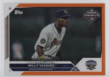 2023 Topps Pro Debut Orange Foil 20/25 Willy Vasquez #PD-41 sc8