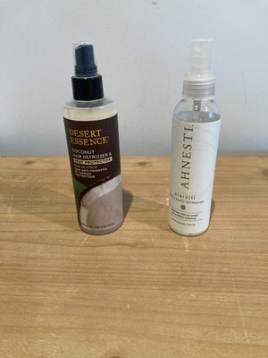 Clean Beauty Haircare: Anhesti Dry Shampoo Alt & Desert Essence Heat Protectant