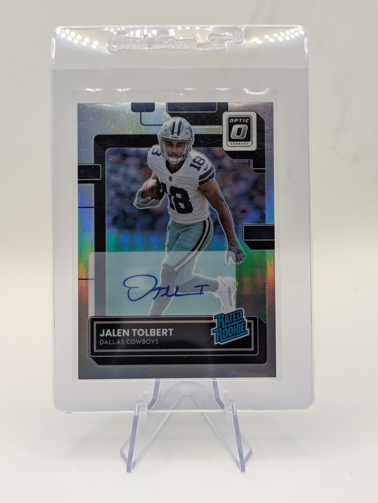 Jalen Tolbert Panini Donruss Optic #231 Autograph