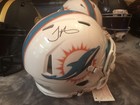 TYREEK HILL SIGNED MIAMI DOLPHINS FULL SPEED AUTHENTIC HELMET, VISOR, 3D BUMPERS — photo 1