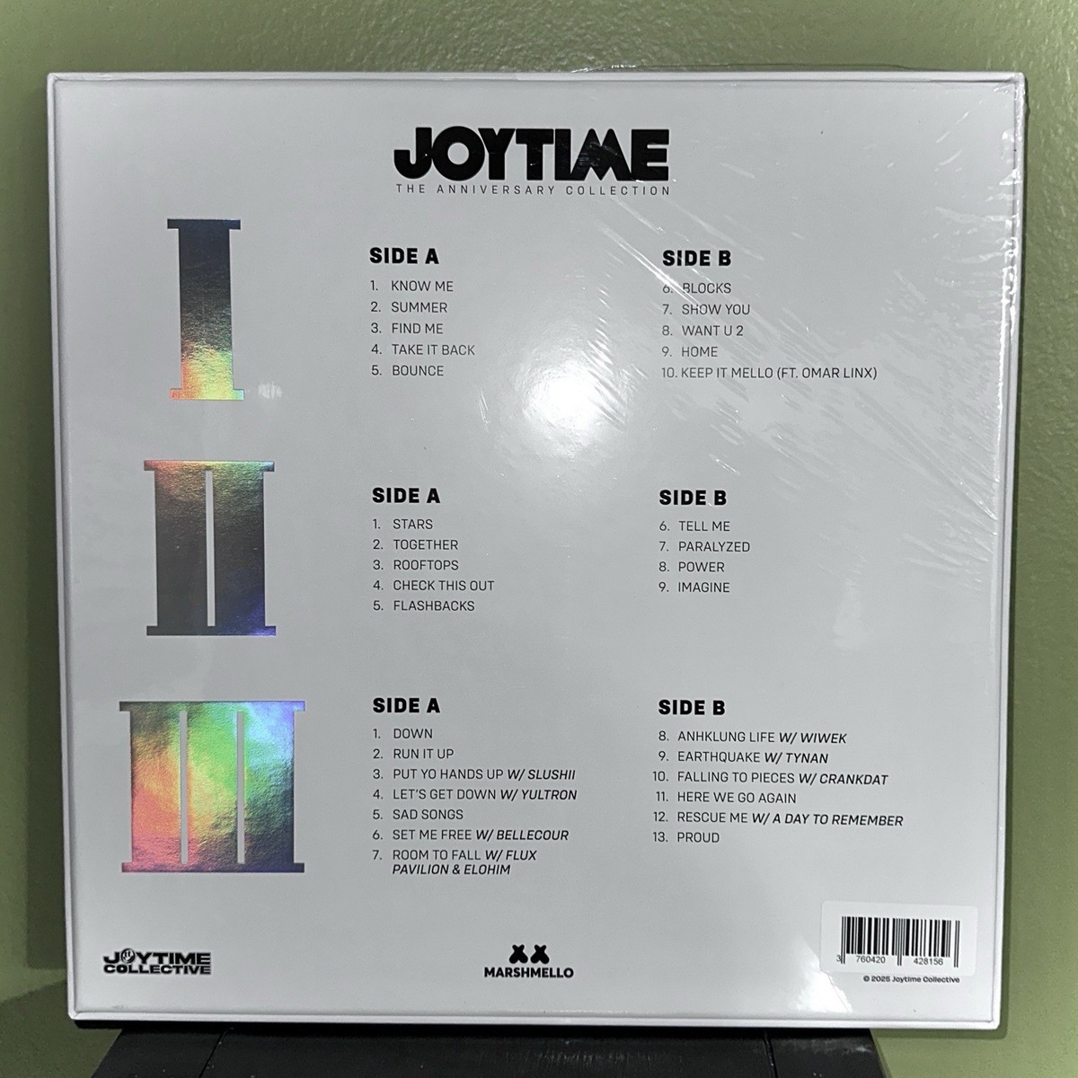 MARSHMELLO Joytime 3LP Vinyl Anniversary Boxset SIGNED Autographed