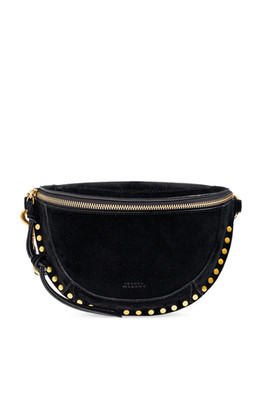 ISABEL MARANT Skano Black Suede Shoulder Bag New And Authentic
