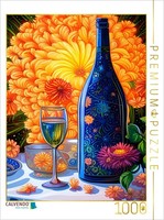 Calvendo Puzzle Floral Vintage | 1000 Pieces, Finished Size 25.2 × 18.9 In (64 ×