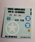 DODGE 2DB 1/35 Decals