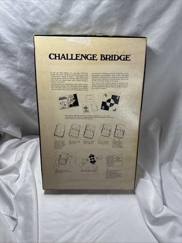 Challenge Bridge A 3M Brand Vintage Game 1972 Complete Nice Condition - Picture 6 of 6
