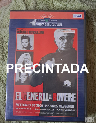 DVD EL GENERAL DE LA ROVERE - 100% POSITIVOS - ENVIO CERTIFICADO INCLUIDO