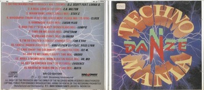 Płyta CD Techno Danze Mania 1995 C.B. Milton ICE M. Stay.C Soeur Plus   ___