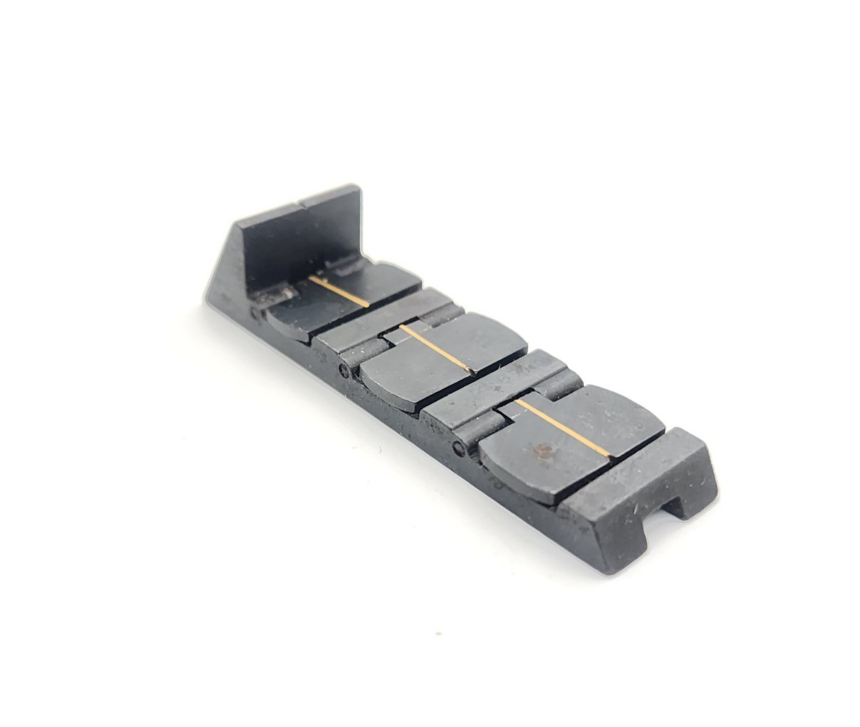 Vintage Unknown Manufacturer 3/4 Leaf Express Rear Sight Gold Centerlines