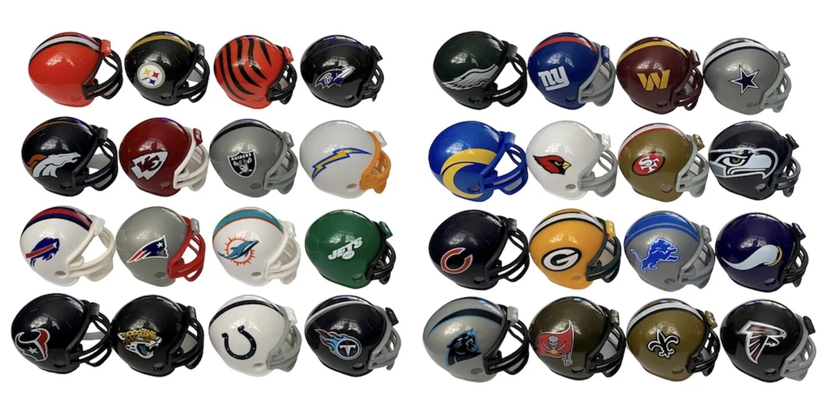 NFL Riddell Helmet Replica Mini American Football Helmet - BUY 4 GET 1 FREE