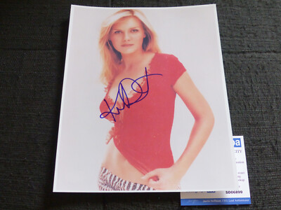 KIRSTEN DUNST signed autograph signed on 20x25 cm photo in person ACOA COA