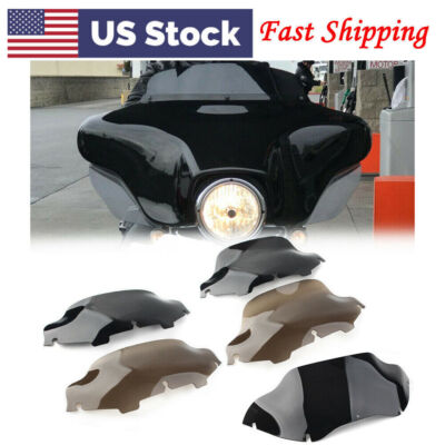 #ad 6quot; 8quot; 9.5quot;Wave Windshield Windscreen For Harley Touring Electra Street Glide $38.62