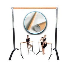 Ballet Barre Portable for Home or Studio, Height Adjustable Bar for Stretch, ...