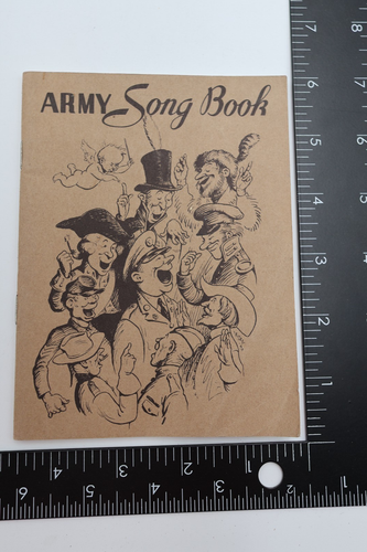 US Army pocket song book 1941 edition patriotic