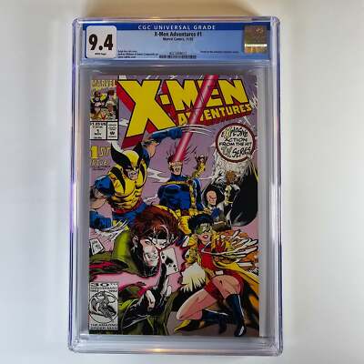 CGC 9.4 X-Men Adventures #1 11/92 Based on Animated Series | eBay