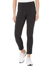 Callaway L83407 Womens Black Caviar Pull-On Tech Stretch Golf Pants Size Lx32