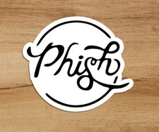 Phish Badge Handwriting Quality Vinyl Sticker 3 in